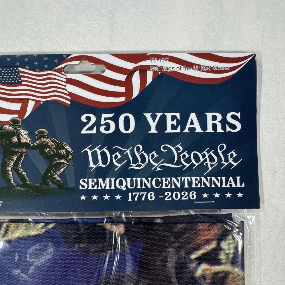 250 Years We the People Semiquincentennial Flag 3x5 1776-2026 Patriotic